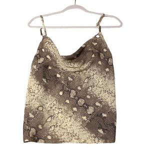 Nasty Gal Cheetah Top